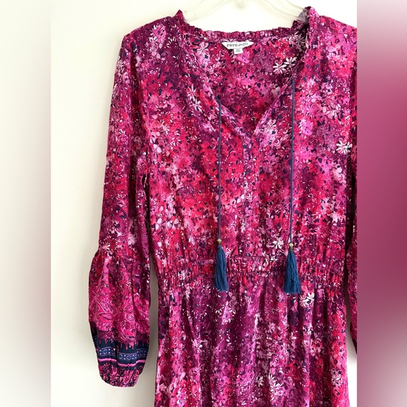 Frye and Co. Long Sleeve Midi Dress size XS - Picture 7 of 7